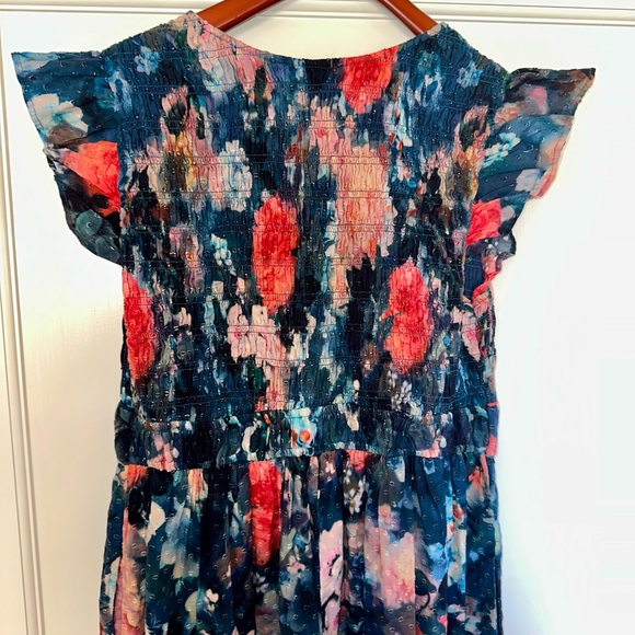 NWT Anthropologie The Peregrine Jumpsuit Women Casual Eyelet Wide-Leg - Size S - Picture 4 of 6